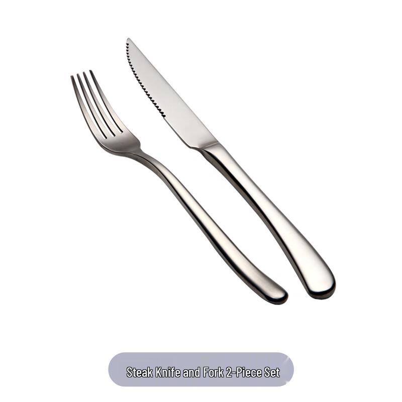 Zhaoran 304 Stainless Steel Steak Cutlery Set 3-Piece