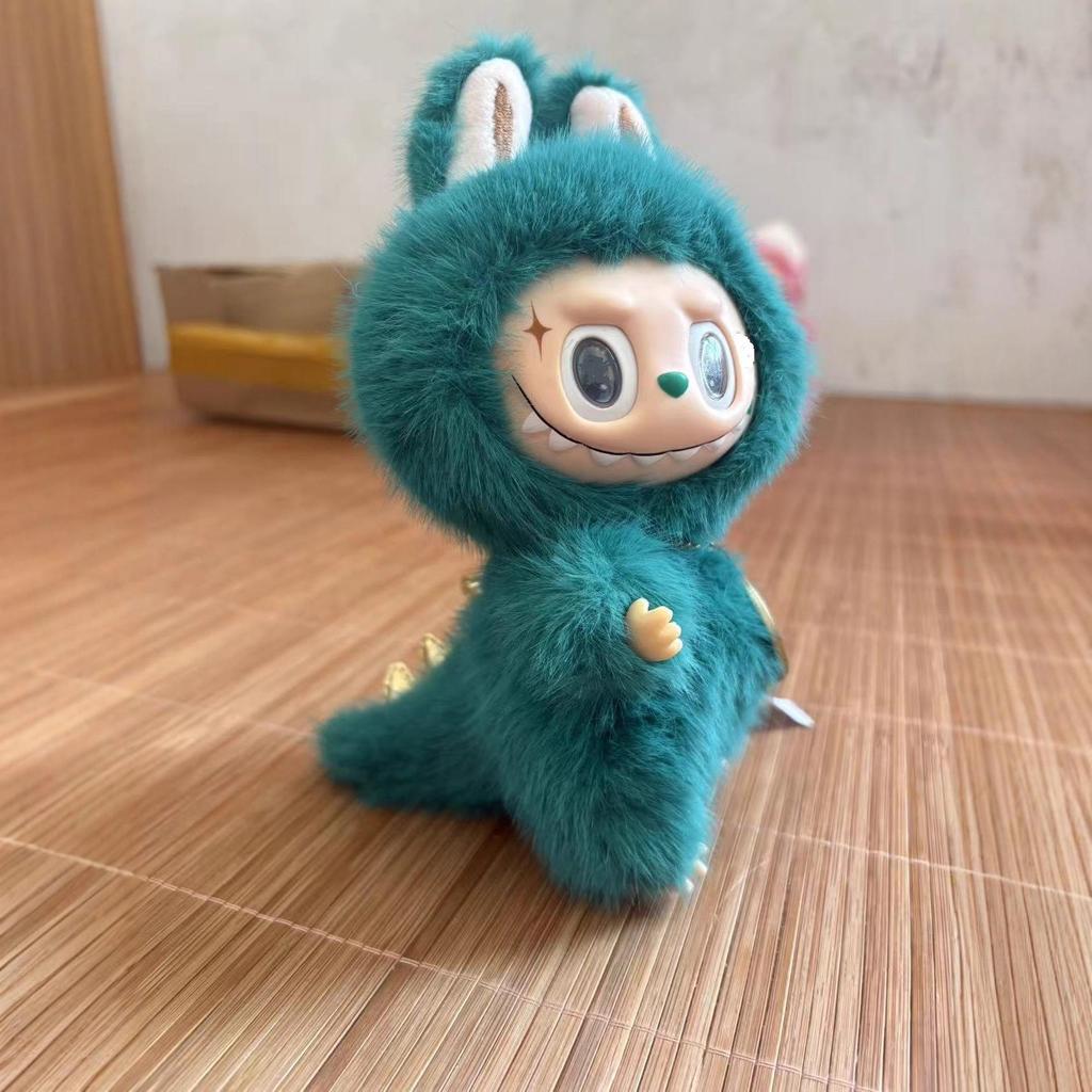 Labubu Green VL Plush Vinyl Doll Pendant