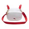 New Anta Plush Cloth Shoulder Bag, Crossbody Bag Regular Unisex Papyrus White 192447131R-1