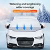 Frost Shield Effective Thickened Material Snow And Ice Prevention Universal Fit Sun Protection Windshield Cover Durable Stylish