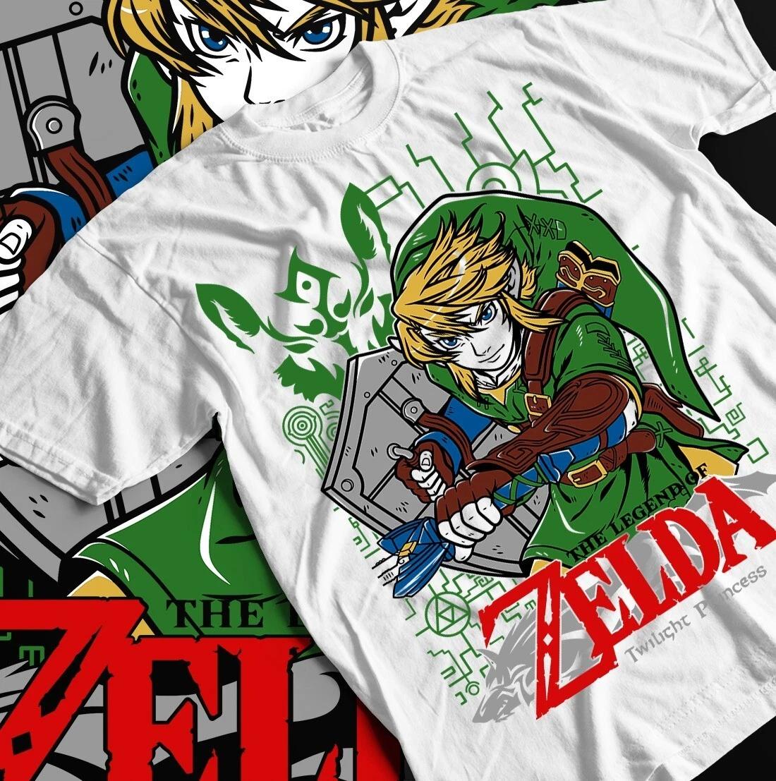 The Legend of Zelda T-shirt Link To The Past Funny Anime Gift Shirt All Size 3XL