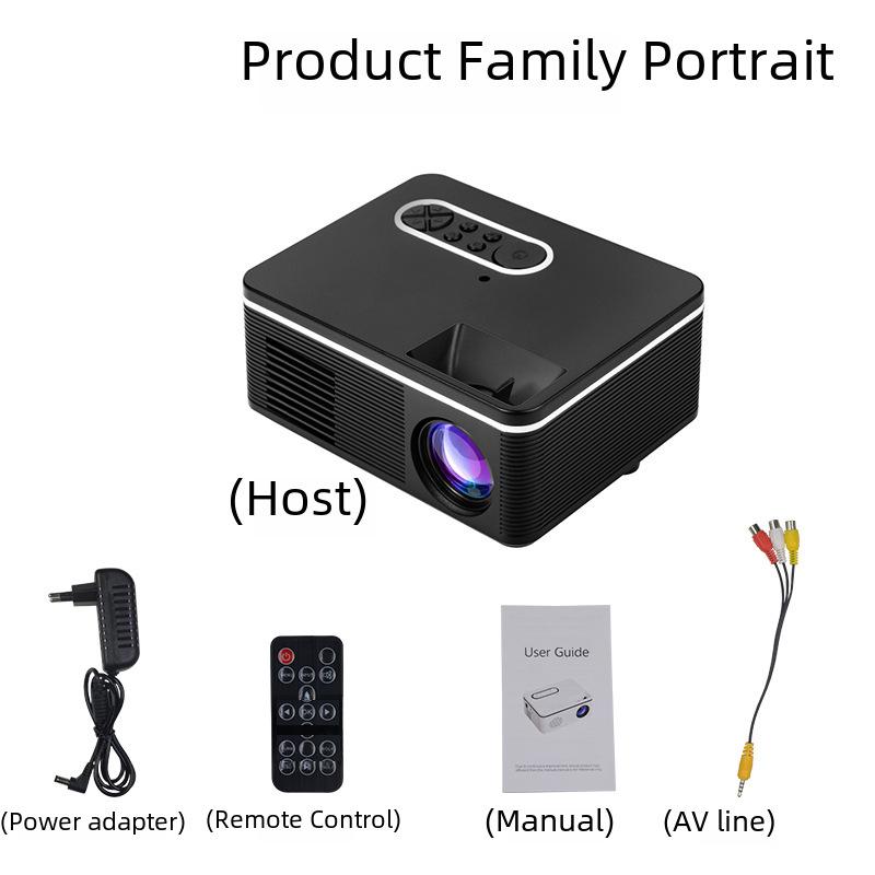 1080P HD Portable Mini LED Projector for Smartphones