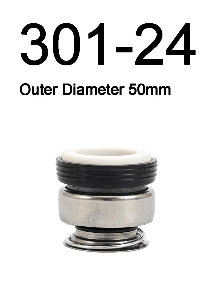 1PC of 301 Series 8 10 12 13 14 15 16 17 18 20 22 24-55mm Single Coil Spring Mechanical Shaft Seal For Circulation Water Pump