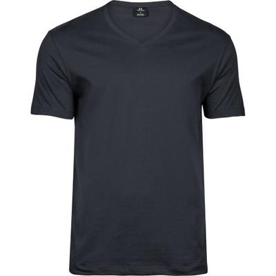 Herren Mode Sof V-Ausschnitt T-Shirt