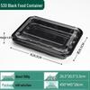 Sushi, BBQ, Fruit, & Hot Pot Disposable Takeout Box Set