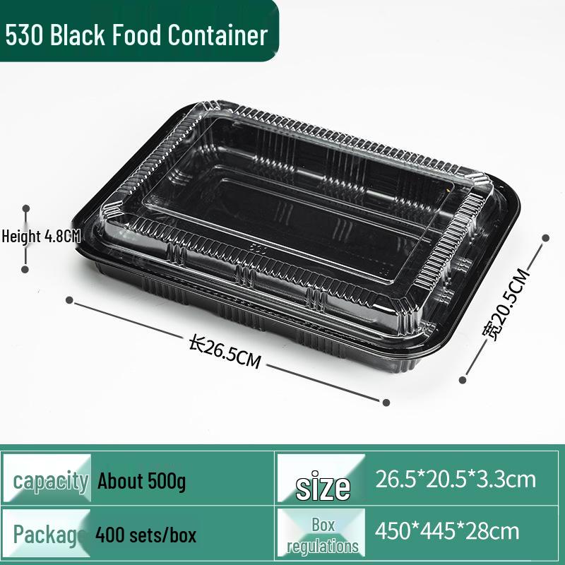 Sushi, BBQ, Fruit, & Hot Pot Disposable Takeout Box Set