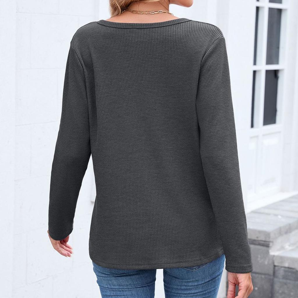 Long Sleeve Shirts For Women Print Graphic Tees Blouses Casual Plus Size Basic Tops Pullover