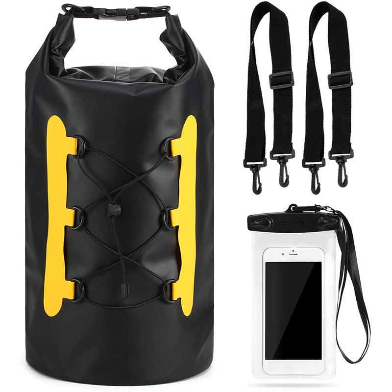 Lightweight Waterproof Dry Bag Backpack Single Shoulder Floating Design for Big Size Travel Surfing Dry Storage