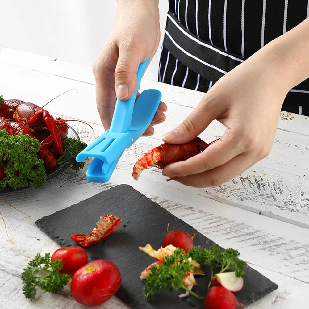 Professional Crawfish Lobster Sheller With Non-Slip Handle Reusable Easy Cleaning Shrimp Peelers Peel Kitchen Seafood Tools