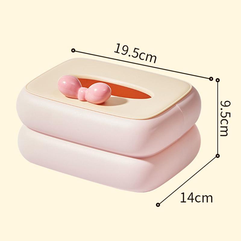 Color Tissue Box Organiser Desk Tissue Box Napkin Holder Portable Girl Wall Mounted Tissue Box With Lid Holder Living Room