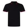 Awdis Mens Tipped Stretch Polo Shirt