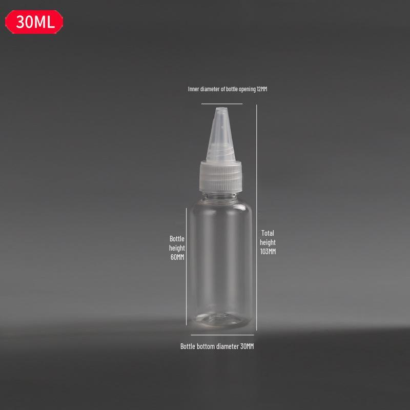 Spot 50-1000ml PET Transparent Plastic Squeeze Bottle