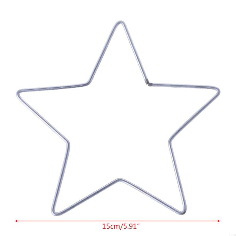 62KD Star Dream Catcher Ring Macrame Engagement Wedding Flower Arrangement