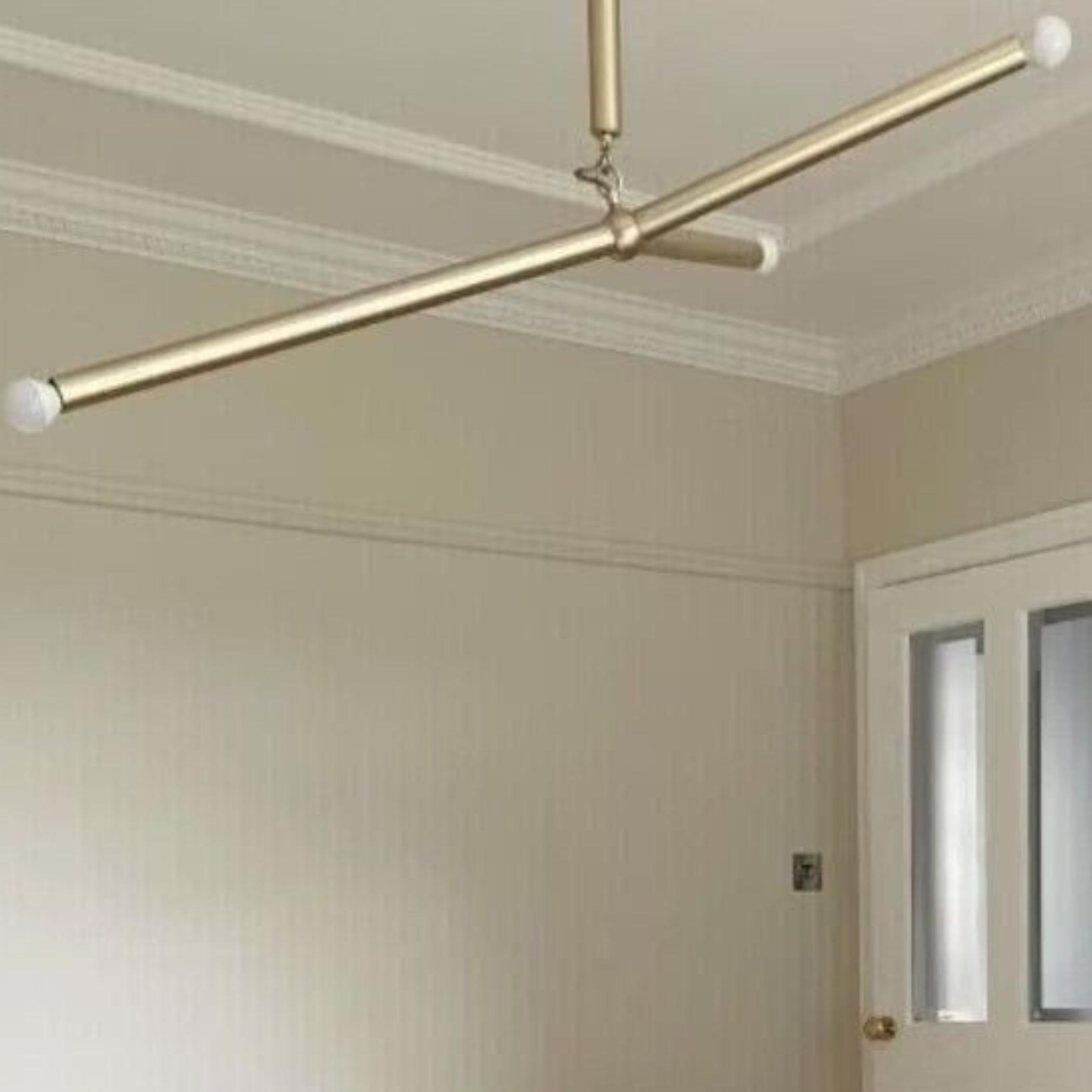 

3 лампы Mid Century Apparatus Lighting Modern Fixture Ceiling Chandelier Lamp