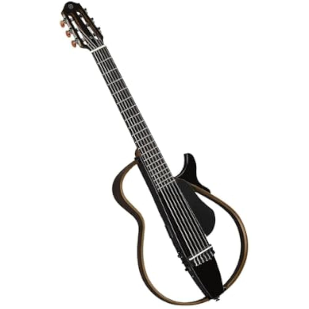Yamaha YAMAHA Silent Guitar Nylon String Specification Translucent Black SLG200N TBL