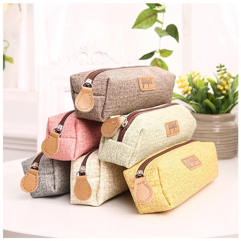 

Творческий простой пенал Студент Одноцветный пенал