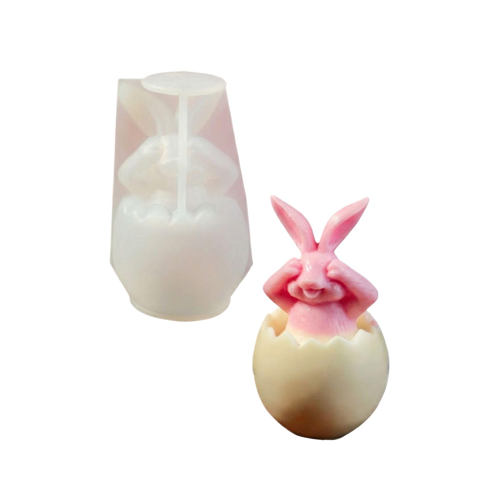 New Cross-border Easter Cute Home Flower Pot Bunny Creative Resin Ornament