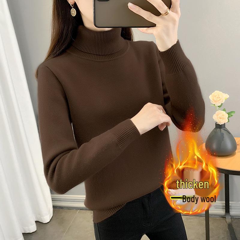 2025 Women's Plus Size Velvet Sweater: Cozy, Thick, Slimming Autumn/Winter Top
