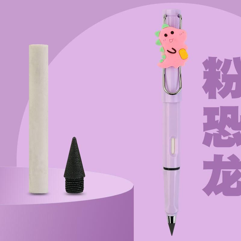 Black Tech Eternal Pencil: No Sharpening, No Ink, Break-Resistant Lead, Posture-Correcting Drawing Tool