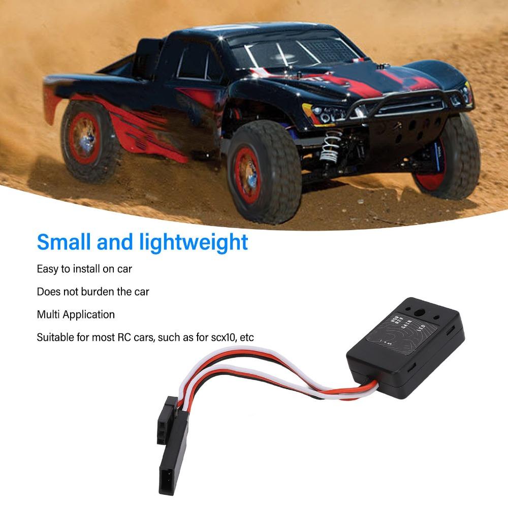 4.8-7.4V Voltage RC Gyro Module Mini Drift Control Module for SCX10 For RC Drift Car