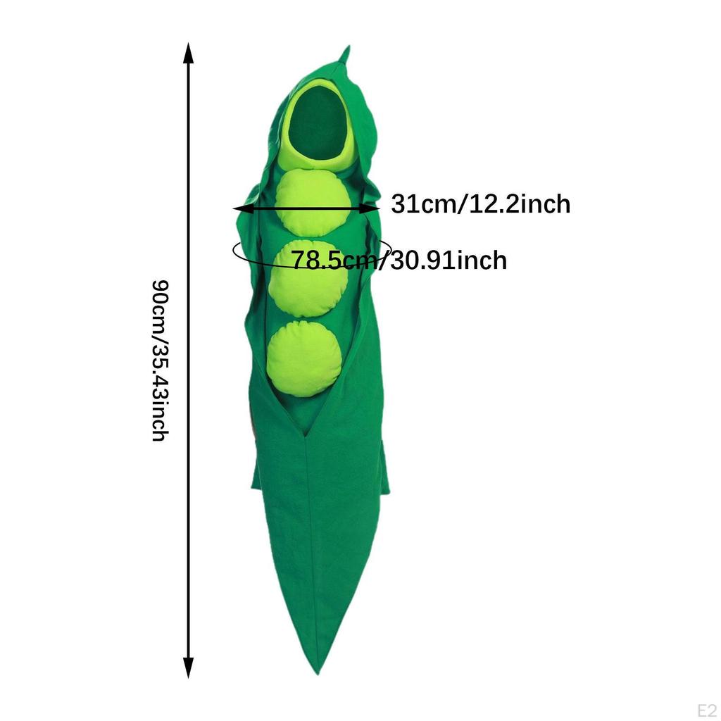 Food Costume Apparel Cute Dress Up for Carnival Masquerade Holiday Pretend Play