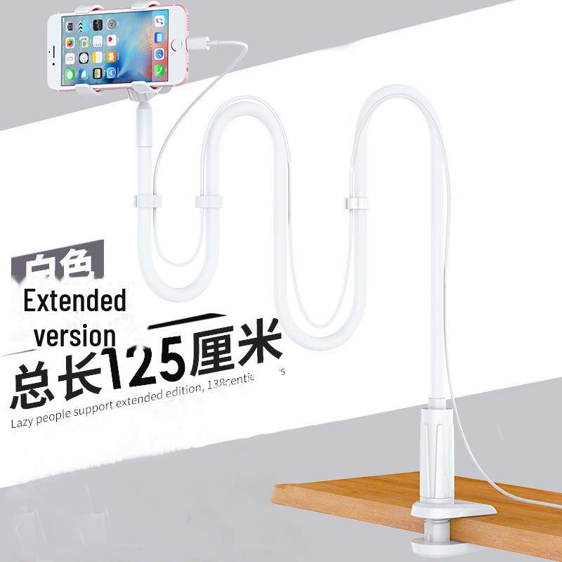 

Ленивый держатель для мобильного телефона: Креативный спиральный стол и прикроватная тумба для прямых трансляций 128CM Double Clamp белый