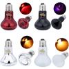 UVA Led Pet Heating Lamp Adjustable Infrared UVA Day Night Bulb 4 Kinds 25W/50W/75W/100W Reptile Heat Bulb Reptile Habitat