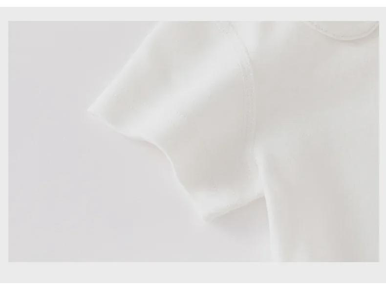 Nordic Trojan Baby Summer Jumpsuit: Lightweight Short-Sleeved Newborn Romper