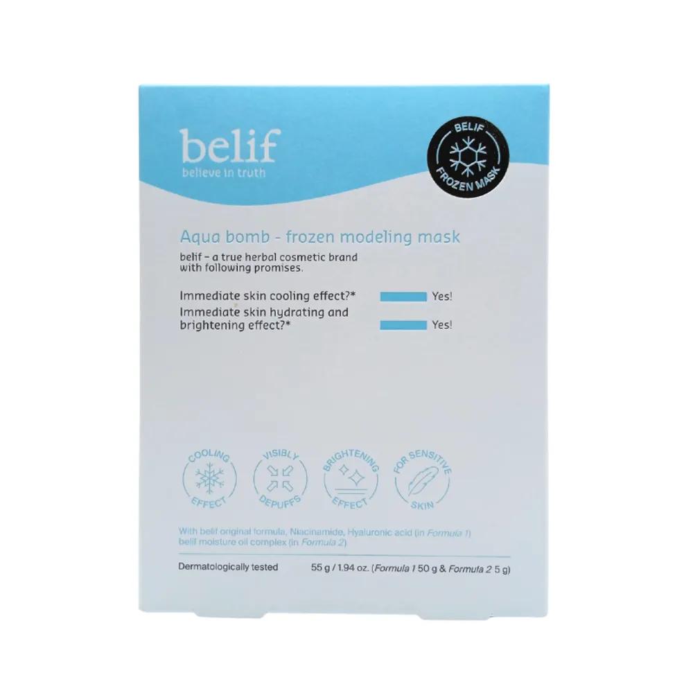 belif Aqua Bomb Frozen Modeling Mask 1 Sheet