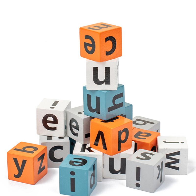 Wooden Spell Word Toys Letter Cognitive Challenge Memory English Word Game Early Learning Educational Toys For Children