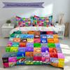 3pcs Custom Name Nanimate Insanity Bedding Set,Includes 1 Duvet Cover and 2 Pillowcases,All-season Bedroom Decor