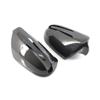 Left & Right Car Rear View Mirror Cover Caps For Mercedes-Benz W207 W219 R230 R171 E-Coupe CLS SL SLK Class ABS Carbon