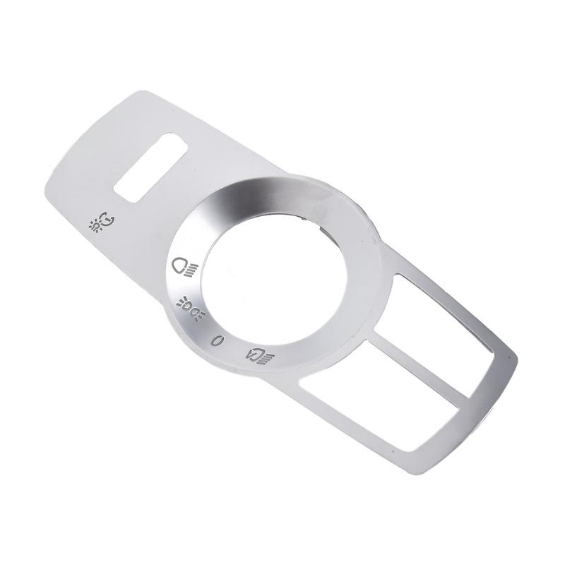 12 12 12Headlight Panel Switch Button Cover Trim For BMW 5 7 X3 X4 F10 F07 F01 F25 F26 Headlight Panel Switch Button Cover Trim