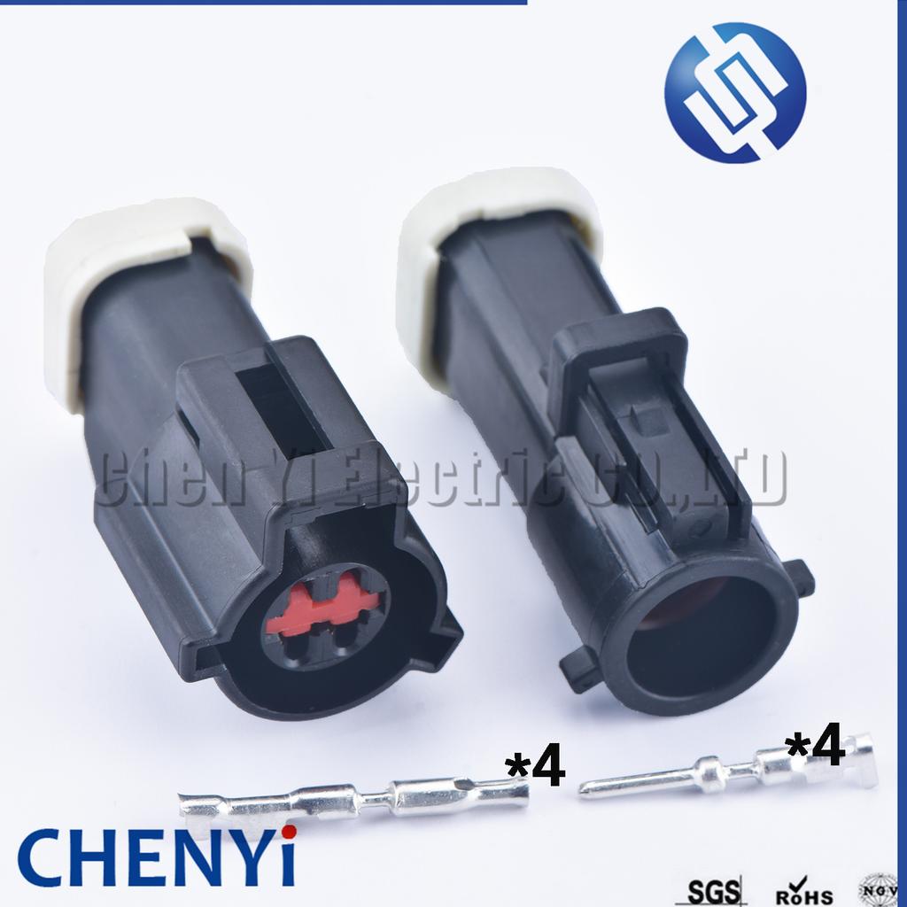 4 Pin Automotive Waterproof Connector Female or Male F20B-14A624-DA O2 Oxygen Sensor Wire Harness Plug For Ford Jeep Chrysler