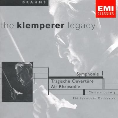 CD JOHANNES BRAHMS, OTTO KLEMPERER, PH - Symphony No. 1, Etc. 724356702925 EMI Classics 1999 Europe Classical Used