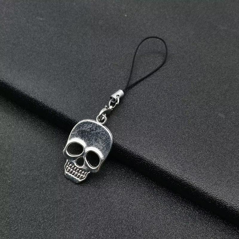 

Винтажные брелоки в виде черепа, подвеска для рюкзака, креативная цепочка для телефона, брелок, подвеска для рюкзака для пары, подарки