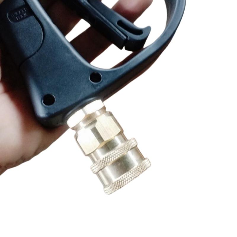 M22 High Pressure Washer Adapter Heavy Duty Construction Water Outlet Set Fits Water Pumps for Patio Driveway Garden Cleaning
