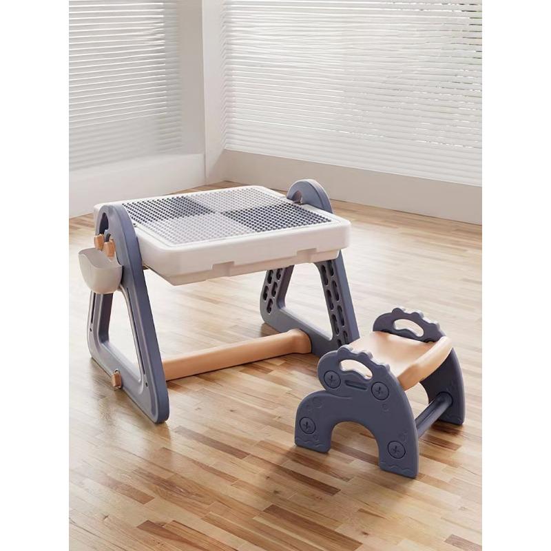 

Детский набор, стул, учебный стол, образовательная многофункциональная доска для рисования, стол из вставных труб, строительный блок 35*28*18cm