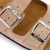 Beige Pop White Double Strap Mules Woman PEPE JEANS