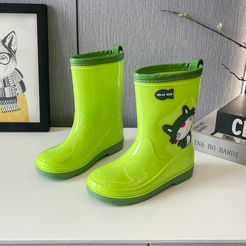 Kleinkind Kinder Regenstiefel Wasserdicht Gummi Regenschuhe