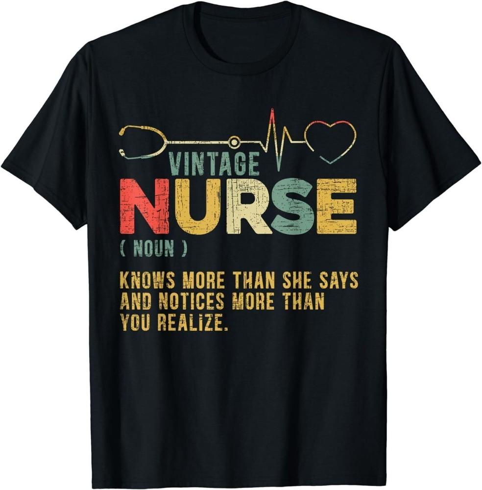 

Vintage Definition Hospital Registered Nursing TShirt Unisex T-Shirt S