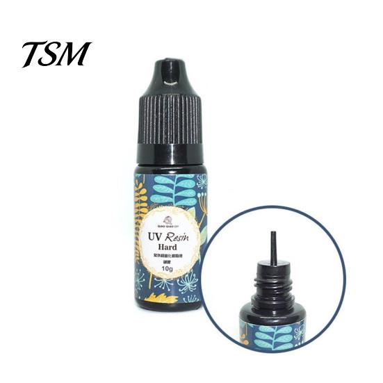 Resin Hard 1Bottle 10/15/25/60/100/200g Glue Transparent Reusable UV Lightweight Jewelry for Female