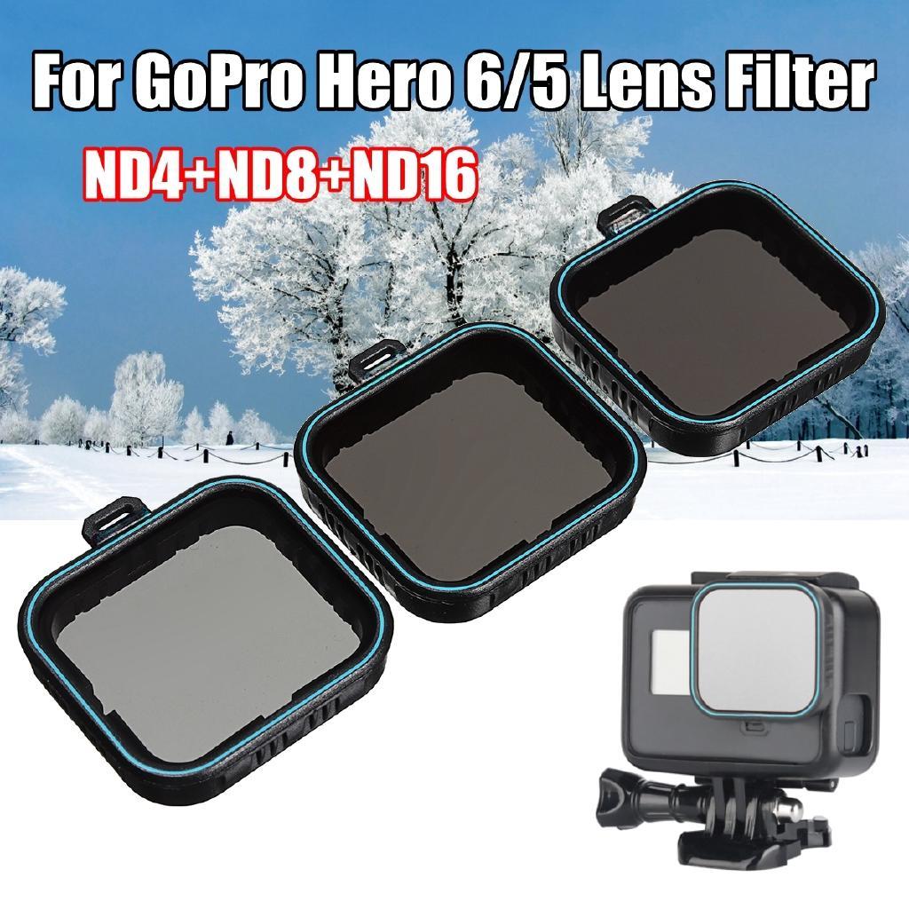 

Защитный фильтр ND(ND4 8 16)+ CPL фильтр для Gopro Hero 5 Hero 6 Black Hero 7 Аксессуары для камеры Набор из 3 фильтров 1,59 x1,57 x0,31