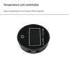 10-100V Circular LCD Digital Multifunction Touch Switcher Battery Voltage Charge Level Display with Temperature Display