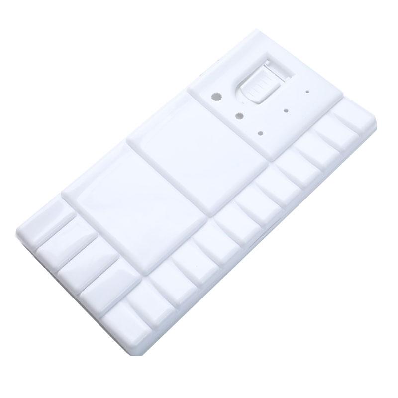 Watercolor Palette Folding Paint Tray Plastic Painting Pallet With 33 Compartmen