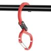 Carabiner Buckle Clip Multifunctional Keychain D Shape Buckle Clip Aluminum Alloy Outdoor Carabiner Clip Swivel Hooks