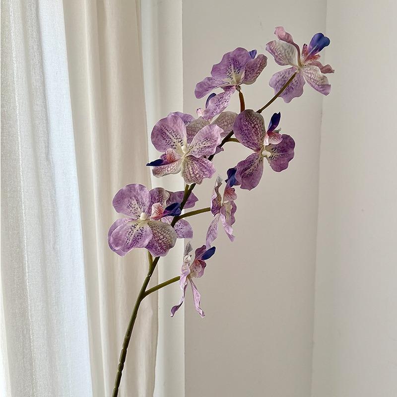 3D-gedruckte 9 Miniatur-Orchideen Schmetterlingsorchidee Materialien für High-End-Hotel Hochzeit Kunstblumen-Kunstszene Arrangement