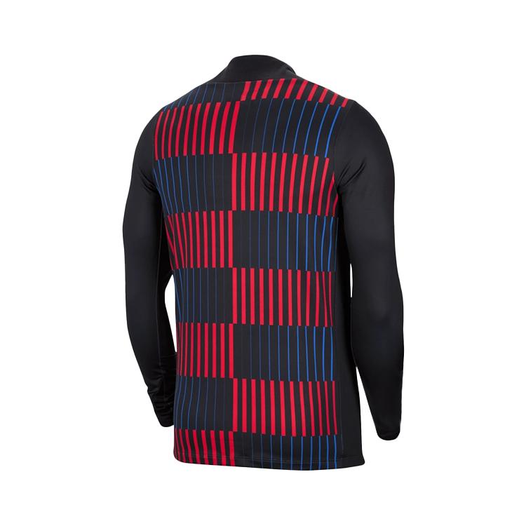 Nike FC Dri-FIT Barcelona 24/25 Season Moisture-Wicking Breathable Fitted Long Sleeve Football Shirt Men Tops FZ0568-011