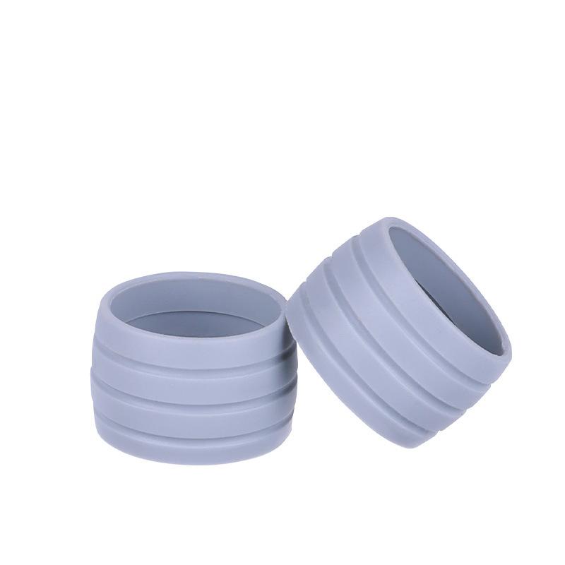 2pcs Road Bicycle Handlebar Strap Tape Fixing Silicone Ring Anti-Slip Rubber Sleeve Loops High Elastic Handlebar Tape Fixed Ring