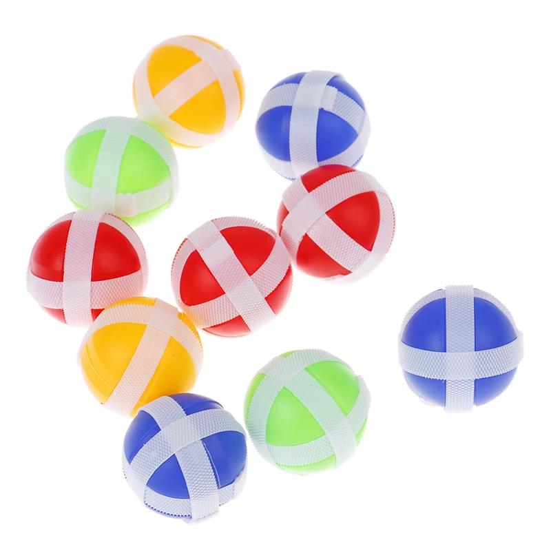 24pcs Children's Throwing Sticky Balls Sticky Darts Game Interactive Accessories Home School Children Outdoor Fun Time